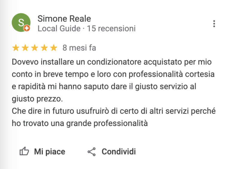 testimonianza clima hg milano